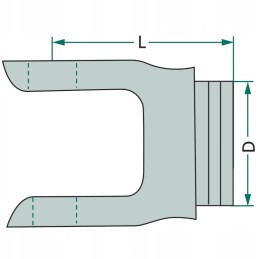 Profilinės šakės 397420035248