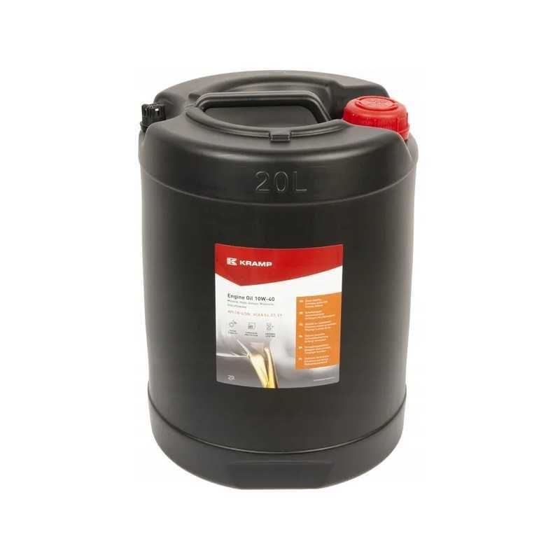 Variklio alyva 20l, pusiau sintetinė SAE 10w 40 kra