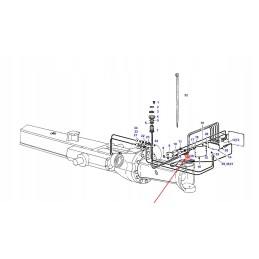 G205301020500 priekinės ašies jutiklis