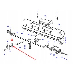 La323235350 būgno piršto kreiptuvas