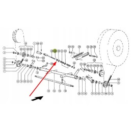 175926 0 įtempiklio įvorė