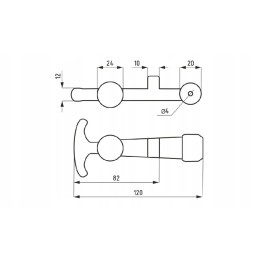 Guminis užsegimas claas jag08 0048 b124575 60203