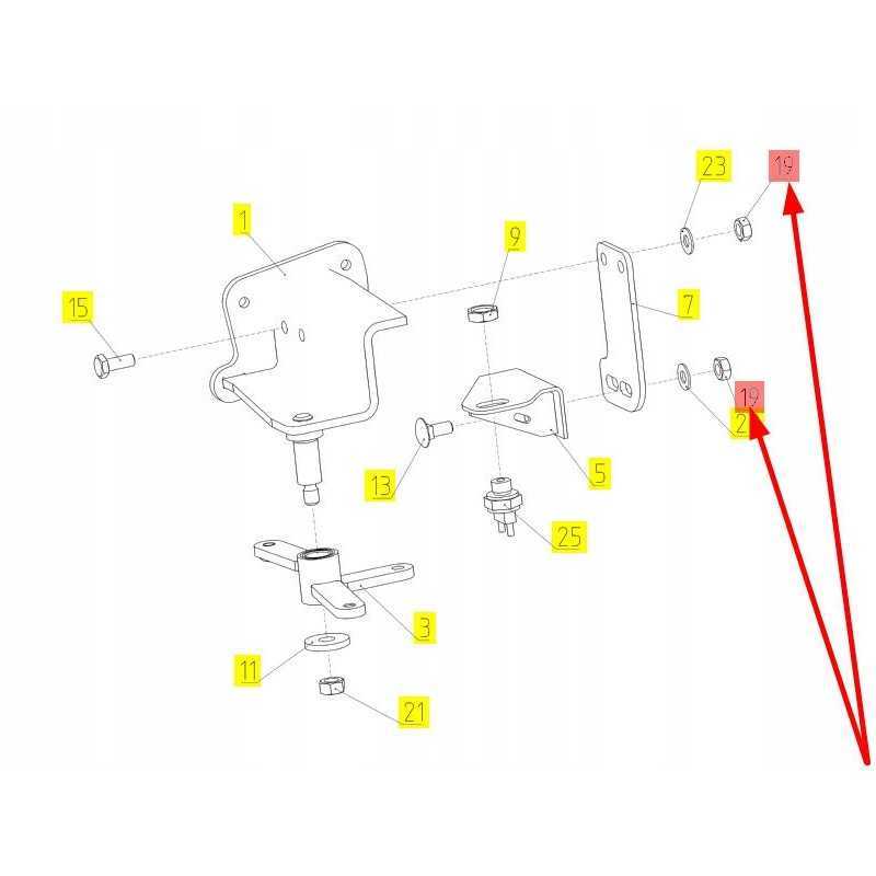 101864035 įprasta 6 taškų veržlė m10 rostselmash