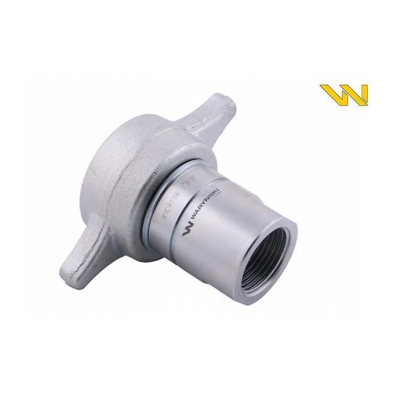 Hidraulinė greitoji jungtis, prisukami drugeliai