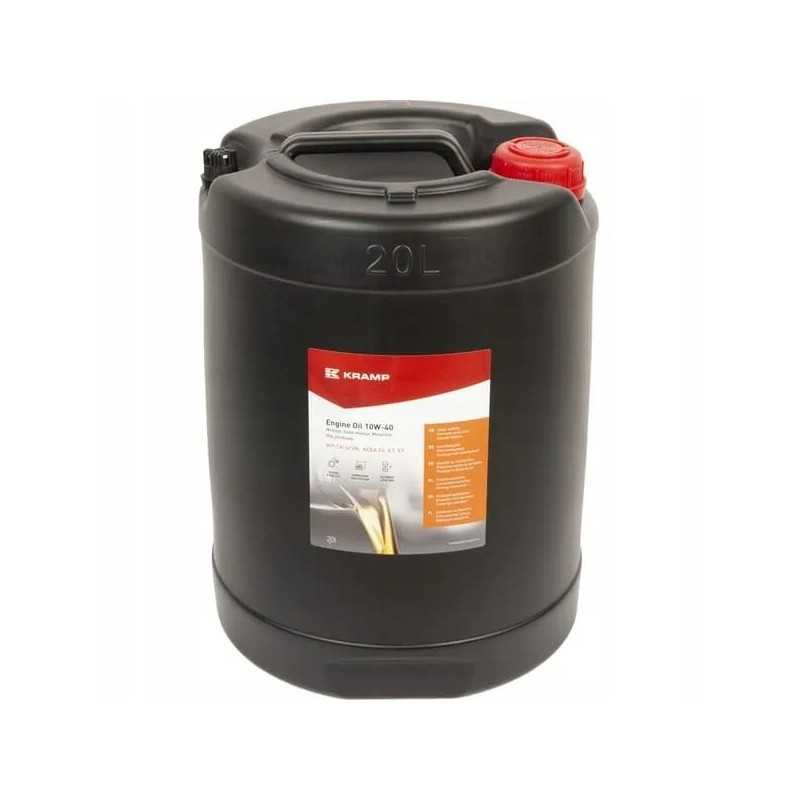 Variklio alyva 20l, pusiau sintetinė SAE 10W 40 Kramp