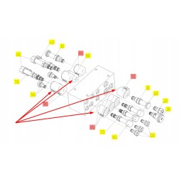 101832175 solenoidinio vožtuvo ritė 24dg 40 1836