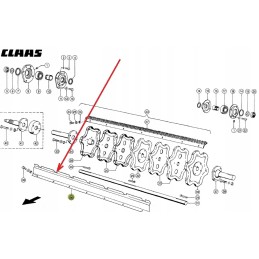 662883 00 metalinis kūlimo būgno dangtelis