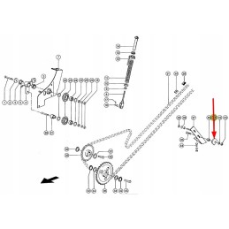 734939 1 plastikinė čiuožykla grūdų iškrovimo pavarai