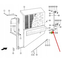 663608 0 radiatoriaus dangtelio spyna 5 x 66