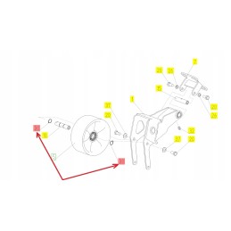 101590716 išorinis seger žiedas rostselmash