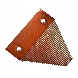 Dalgio ašmenys, pjūvis iš apačios, 76x80, skylė 5-5 mm, moliui