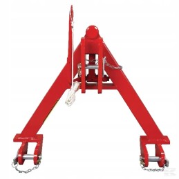 Traktoriaus sukabinimo trikampis, stačiu kampu, 0 kategorija