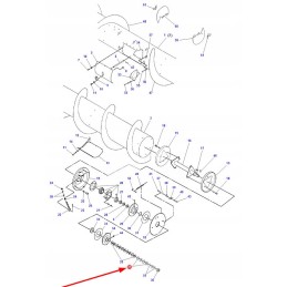 D20400520 tarpiklis 20 5 x 40 x 1 15