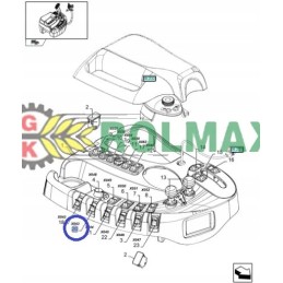 Antraštės pavaros jungiklis 84320233 new holland cn