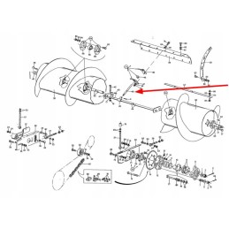 B125557 būgno piršto skersmuo 14 x 216 mm
