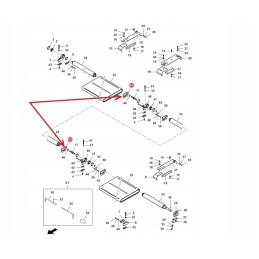 D28251420 powerflow antraštės juostos kovos laikiklis