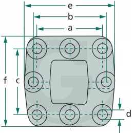 Prikabinimo akis 2t 2500kg 110mm rokeris