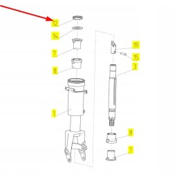100152853 guolių veržlė m30 x 1 5