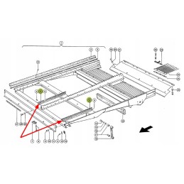 735677 0 šiaudų pertraukiklio gnybtų blokas 0 9 x 4 x 15