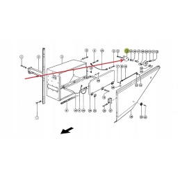 663210 0 viršelio laikiklis