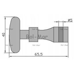 Ilgas guminis gaubto kabliukas 65mm 804951 0 claas