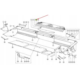 650963 0 antraštės korpuso juosta 2x20x2400