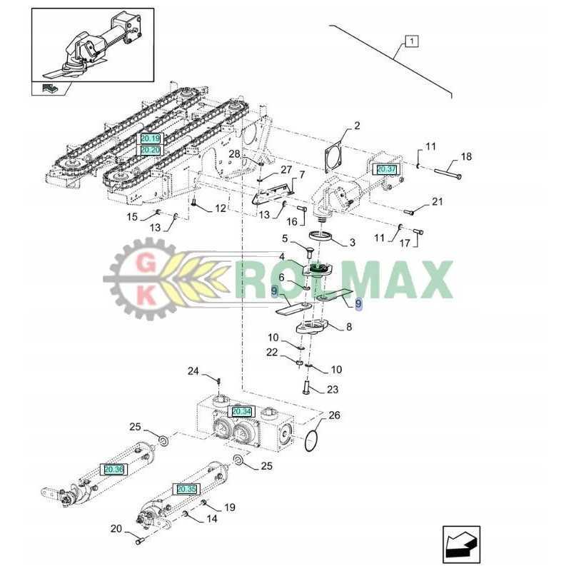Nauja ho kukurūzų antraštės smulkintuvo peilio įvorė