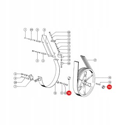 Claas rato įvorė 644019 0 vnt