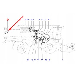 D41980500 V formos diržas 61 x 31 x 2235 la