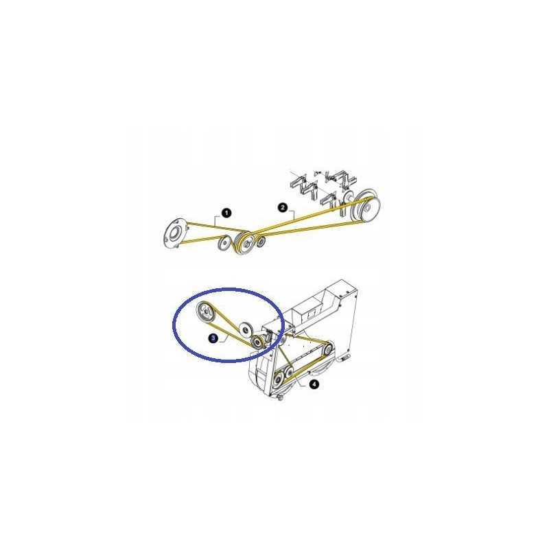 Diržas new Holland korpusas 84790244 cnh