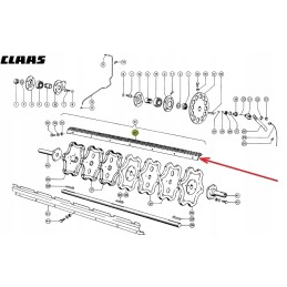 177533 0 kairės ir dešinės kairės komplektas l 1570 mm