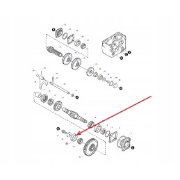 71377534 išorinis 3820 guolio žiedas