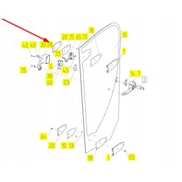 102006419 durų rankenos rankena