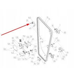 102007340 durų rankenos rankovė