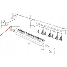 686236 0 guminis tarpiklis 1314 x 45 x 3 mm