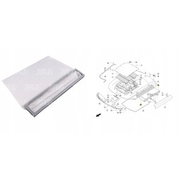 Claas Lexion 559646 salono filtras nuo žiedadulkių