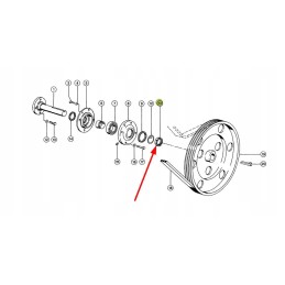 669639 0 vainikinė veržlė m65 x 2