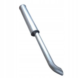 Vertikalus duslintuvo išmetimo vamzdis Renault Claas inox