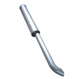 Vertikalus duslintuvo išmetimo vamzdis Renault Claas inox