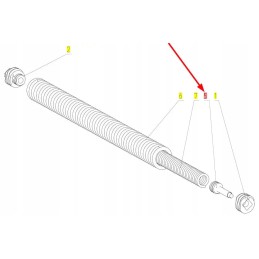 103268614 specialus varžtas m16 x 80