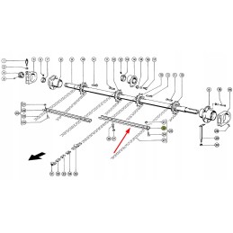 630565 2 kairiojo pasvirimo konvejerio juosta l740