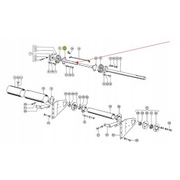 608009 1 antraštės tarpinės pavaros jungtis