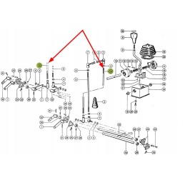 694376 0 pavarų perjungimo svirties reguliavimo strypas