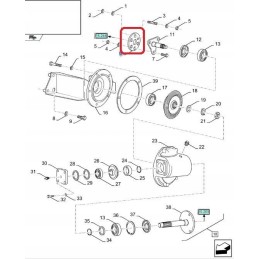 Guminės sankabos naujas Olandijos korpusas 89515000 9515000