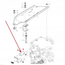 D28185108 montavimo įvorė 55 mm