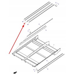6238589m1 grūdų indo guminis sandariklis
