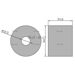Guminė įvorė grūdų keptuvėms 44x35mm 619342 1 claas