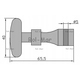 Ilgas guminis gaubto kabliukas 65mm 804951 0 claas