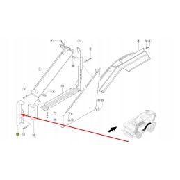 796816 0 dešiniojo sparno elementas