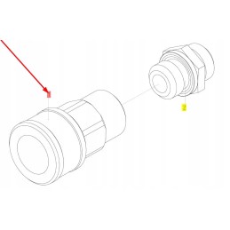 101231765 hidraulinės greitosios jungties kištukas